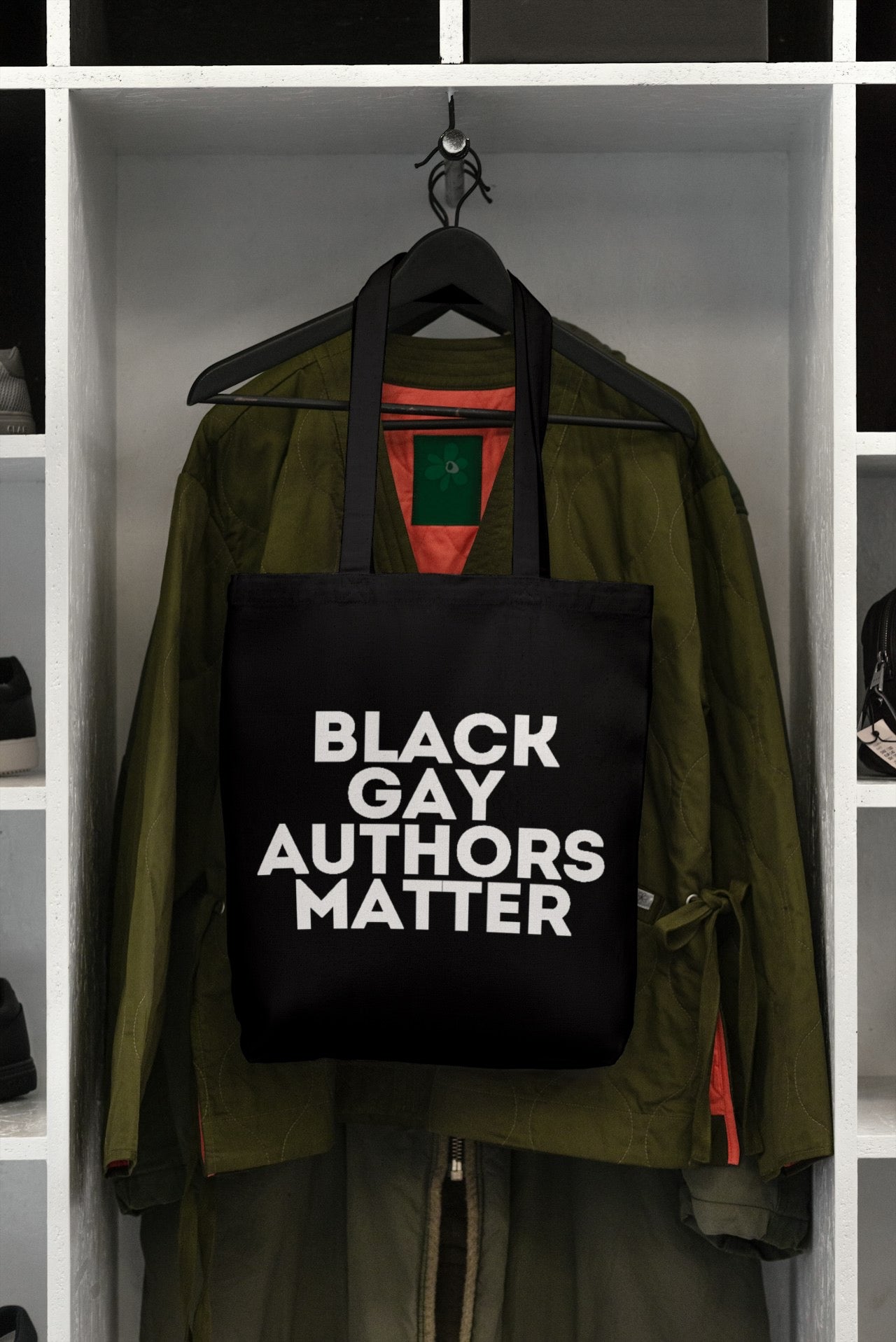 Black Gay Authors Matter Tote Bag
