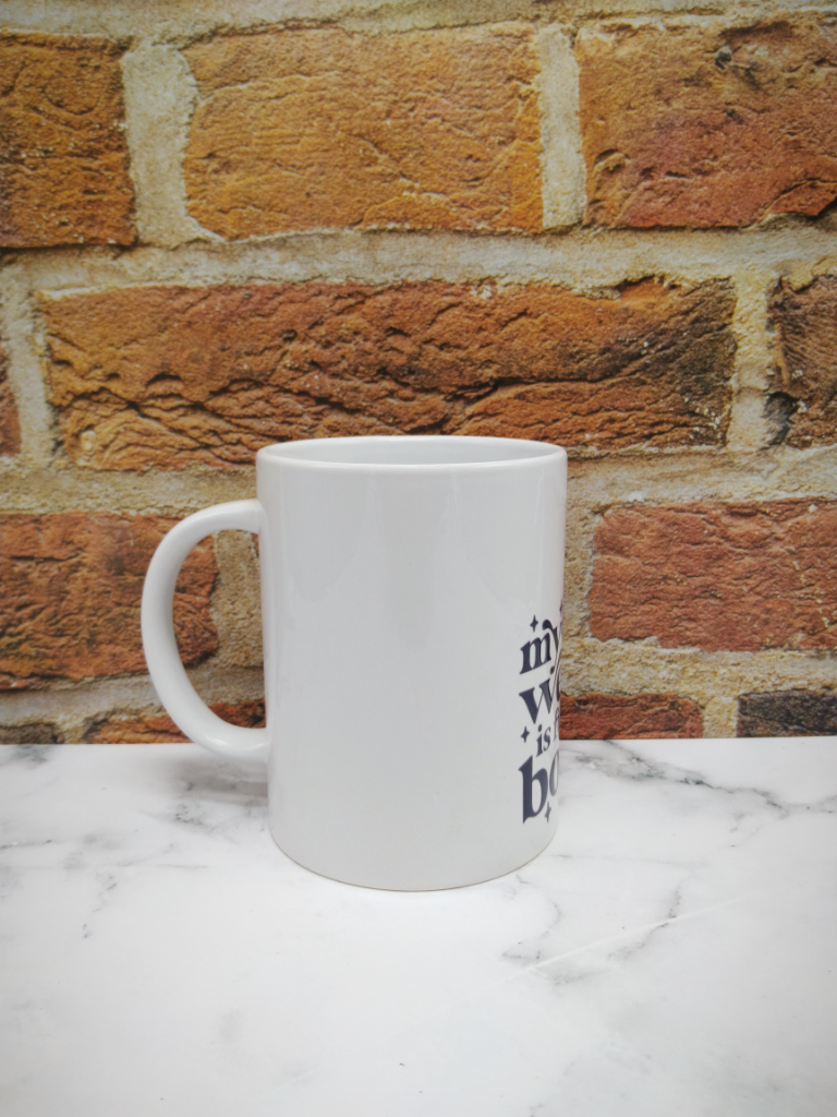 My Weekend Is All Booked Mug (Color)